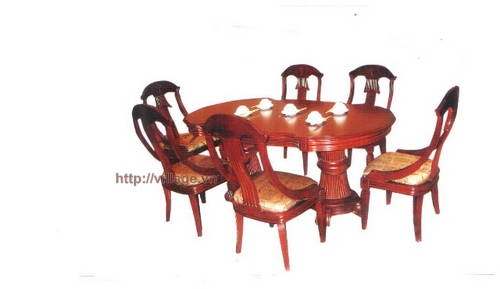 Đồ gỗ đồng kỵ: bộ bàn ăn chất lượng