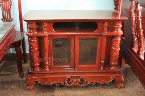 Kệ vô truyến gỗ Hương