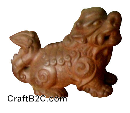 Cặp Nghê Gốm Phù Lãng