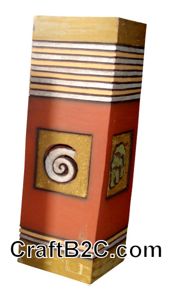 Cột gốm nghiêng trang trí Phù Lãng