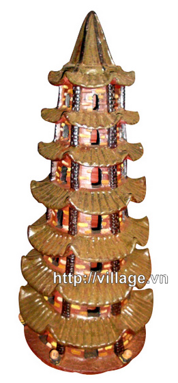 Kim tự tháp gốm