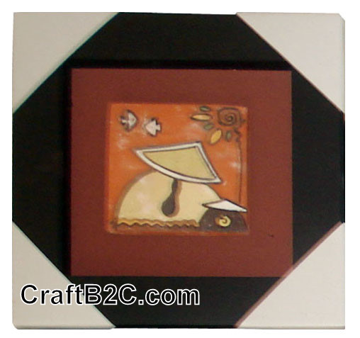 Tranh Các Loài Cá - gốm Phù Lãng