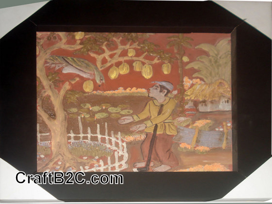 Tranh gốm: Truyện Cổ Tích Cây Khế