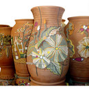 Lọ hoa họa tiết tinh xảo