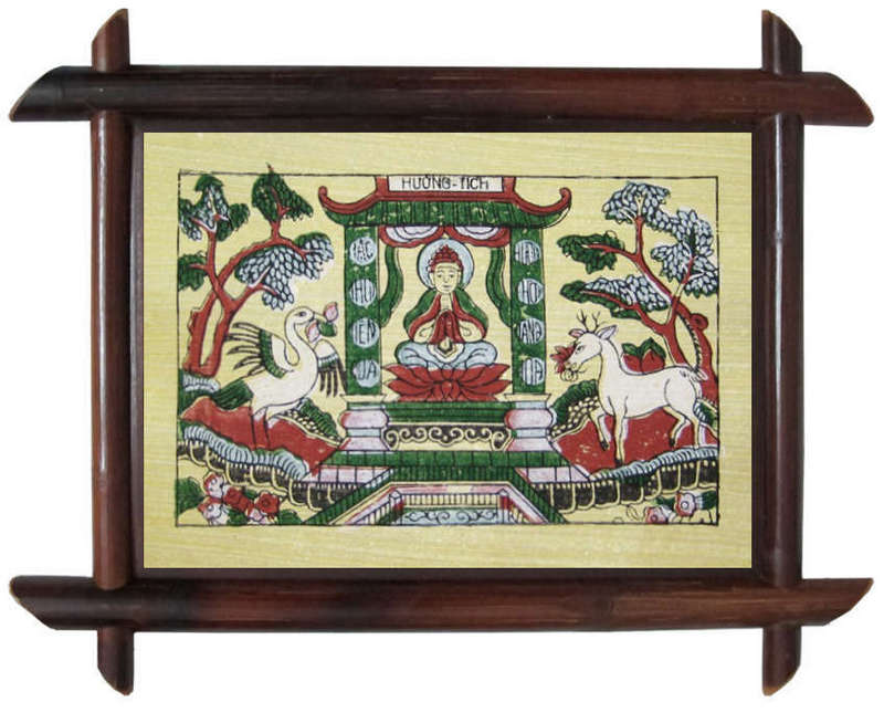 Tranh chùa Hương, tranh dân gian Đông Hồ