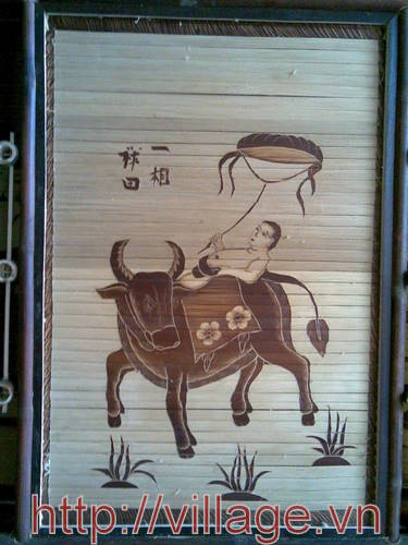 Tranh chăn trâu thả diều